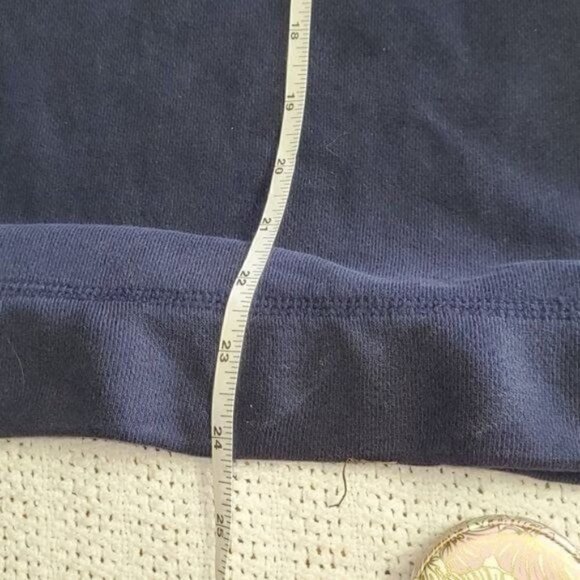 Eddie Bauer Womens 1/4 Zip Mock Neck Pullover Long Sleeve Sz XL Sweatshirt Tunic - Picture 8 of 9